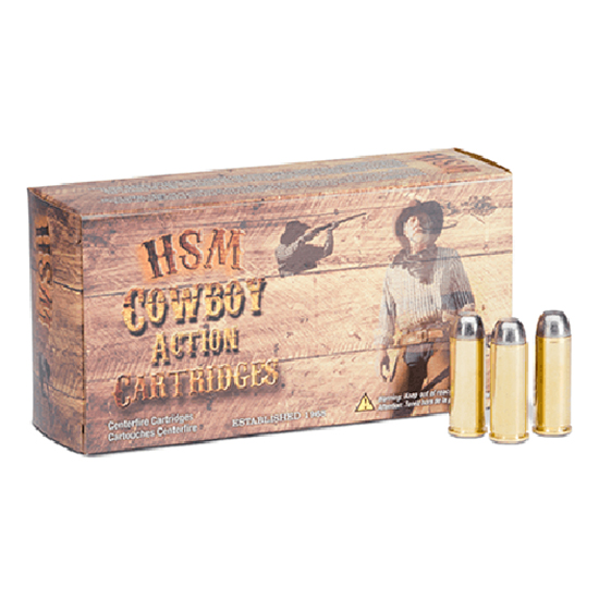 HSM COWBOY ACTION 38SPL 148GR SWC 50/10 - Ammunition